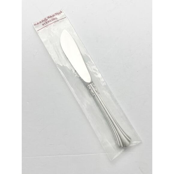 Reed & Barton “Eighteenth Century” .925 Silver Master Butter Serving Knife 7.5” - Picture 2 of 5